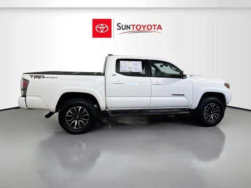 White 2022 Toyota Tacoma TRD Sport