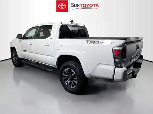 White 2022 Toyota Tacoma TRD Sport