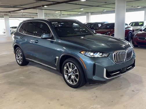 Blue Ridge Mountain Metallic 2024 BMW X5 xDrive40i