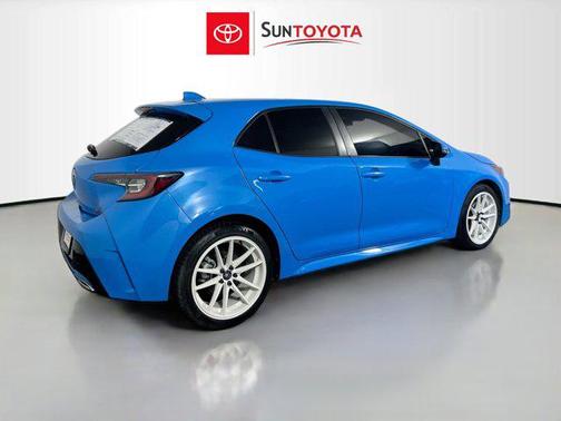 Blue Flame 2019 Toyota Corolla SE