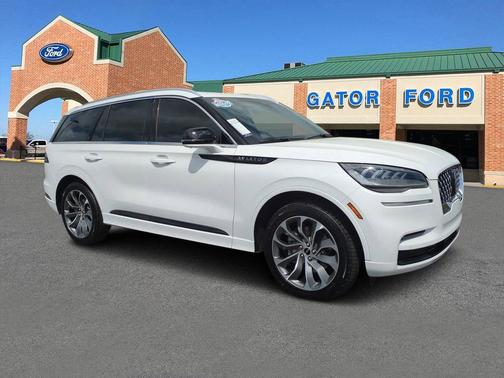 PRISTINE WHITE MET 3C 2023 Lincoln Aviator Grand Touring AWD