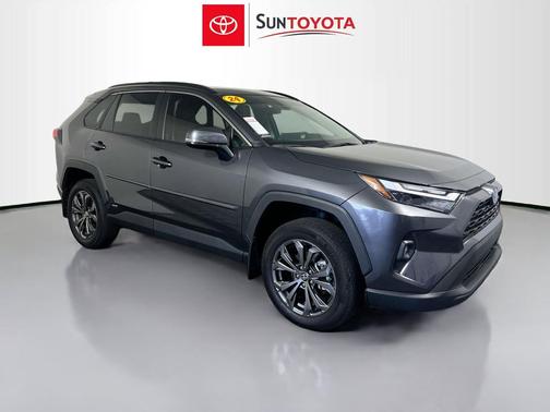Magnetic Gray Metallic 2024 Toyota RAV4 Hybrid XLE Premium