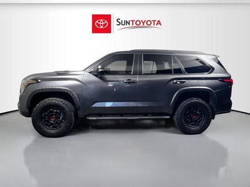 Magnetic Gray Metallic 2025 Toyota Sequoia TRD Pro