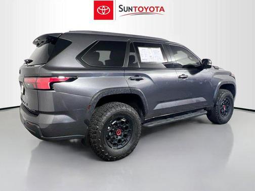 Magnetic Gray Metallic 2025 Toyota Sequoia TRD Pro