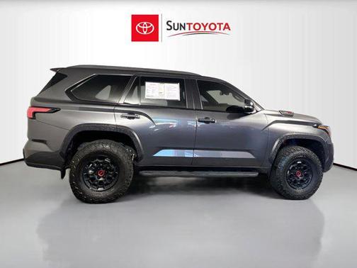 Magnetic Gray Metallic 2025 Toyota Sequoia TRD Pro