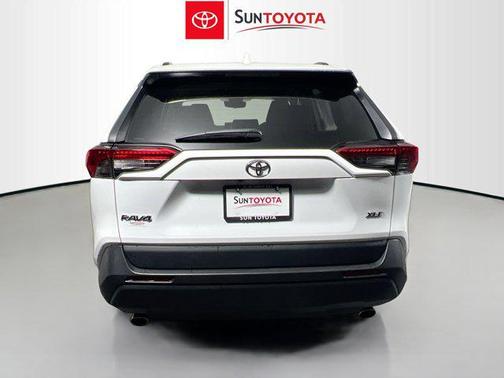 White 2022 Toyota RAV4 XLE