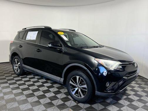 Black 2017 Toyota RAV4 XLE