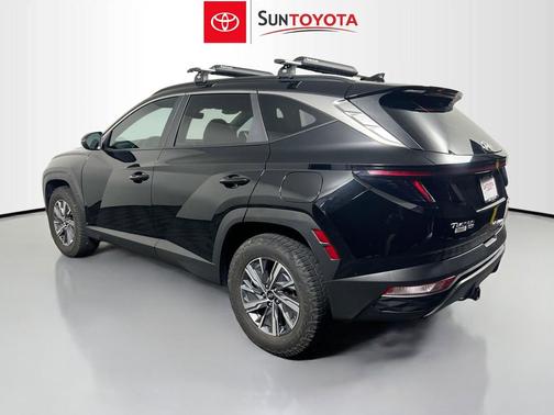 Phantom Black 2023 Hyundai TUCSON Hybrid Blue