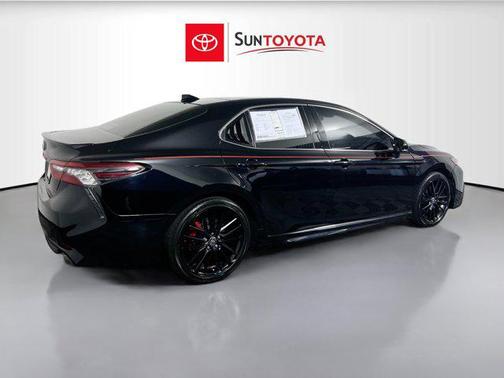 Midnight Black Metallic 2021 Toyota Camry XSE