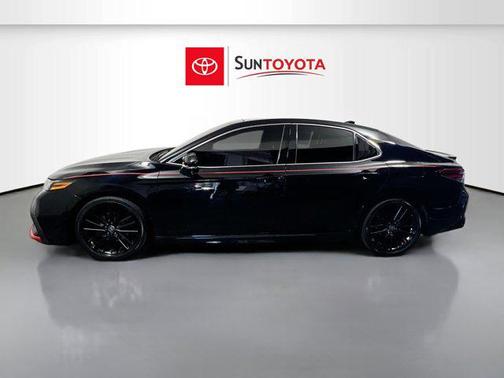 Midnight Black Metallic 2021 Toyota Camry XSE