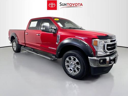 RAPID RED 2021 Ford F-250 Lariat