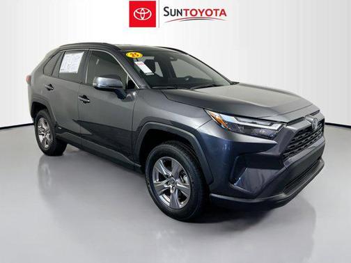 Magnetic Gray Metallic 2025 Toyota RAV4 Hybrid XLE