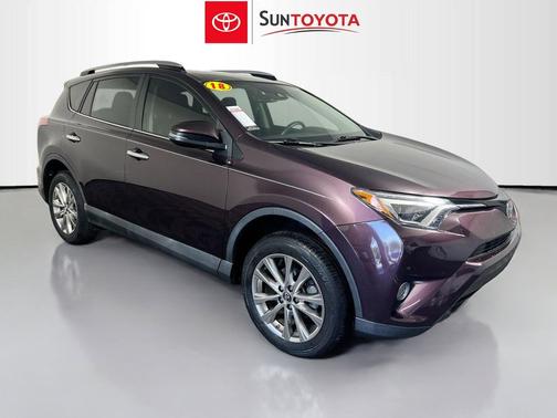 Black Currant Metallic 2018 Toyota RAV4 Limited