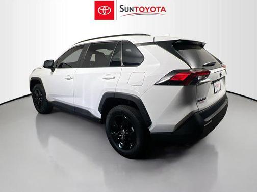 Super White 2021 Toyota RAV4 XLE