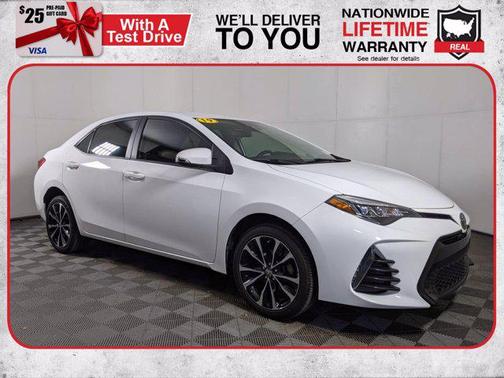Super White 2019 Toyota Corolla SE