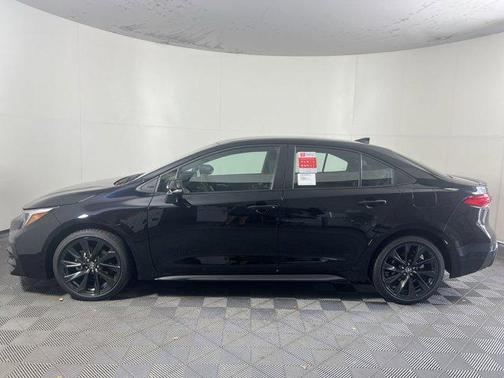 Midnight Black Metallic 2023 Toyota Corolla SE