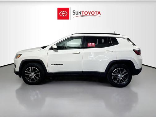 White Clearcoat 2019 Jeep Compass Latitude