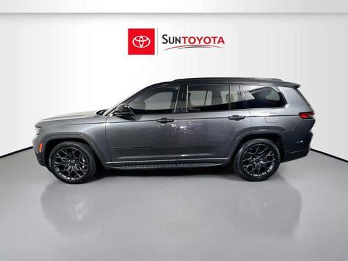Baltic Gray Metallic Clearcoat 2023 Jeep Grand Cherokee L Summit Reserve