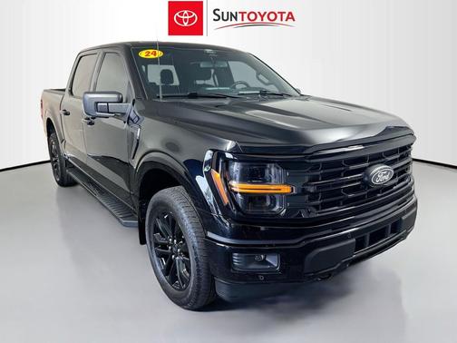 AGATE BLACK METALLIC 2024 Ford F-150 XLT