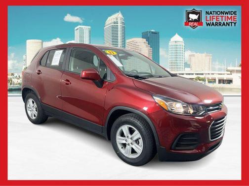 Crimson Metallic 2021 Chevrolet Trax LS