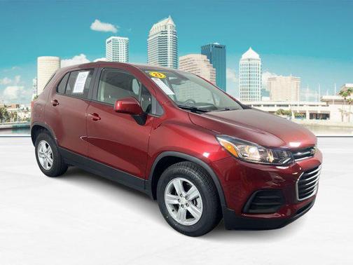 Crimson Metallic 2021 Chevrolet Trax LS