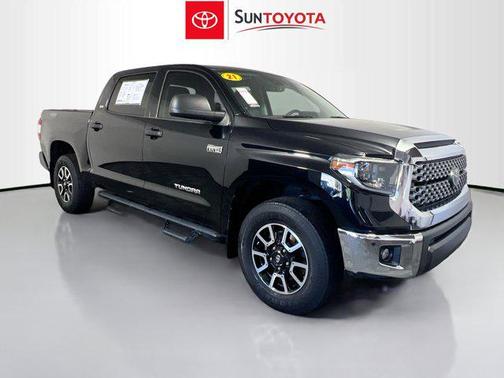 Midnight Black Metallic 2021 Toyota Tundra SR5