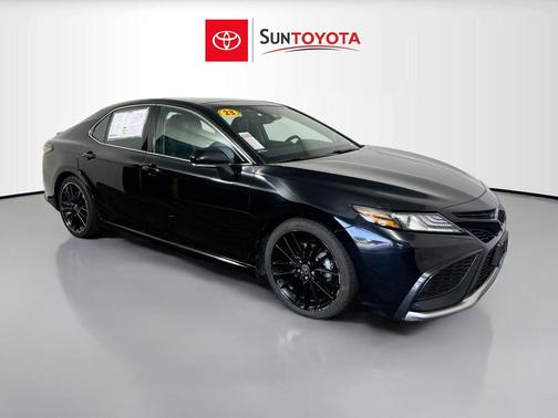 Midnight Black Metallic 2023 Toyota Camry XSE