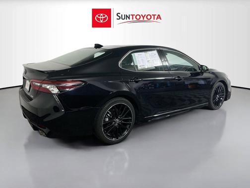 Midnight Black Metallic 2023 Toyota Camry XSE