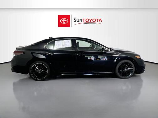 Midnight Black Metallic 2023 Toyota Camry XSE