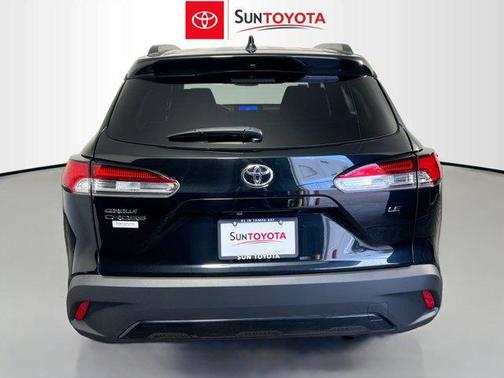 Jet Black 2025 Toyota Corolla Cross LE