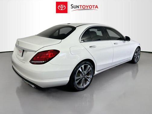 Polar White 2021 Mercedes-Benz C-Class Sedan