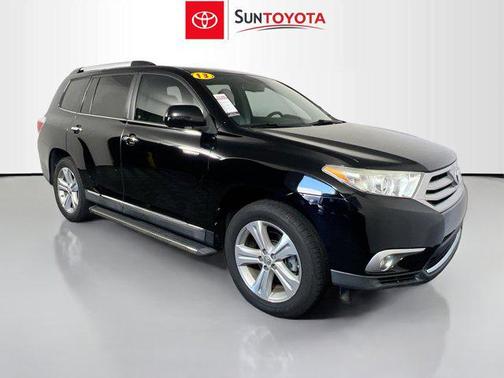 Black 2013 Toyota Highlander Limited