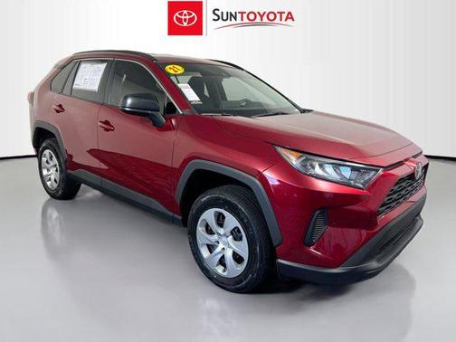 Ruby Flare Pearl 2021 Toyota RAV4 LE