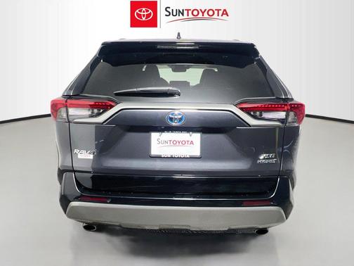 Magnetic Gray Metallic/Midnight Black Metallic 2024 Toyota RAV4 Hybrid SE