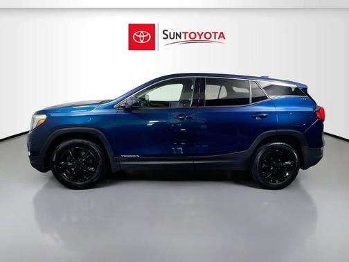 Blue Emerald Metallic 2020 GMC Terrain SLE