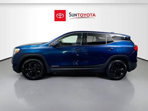 Blue Emerald Metallic 2020 GMC Terrain SLE
