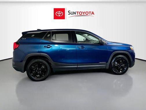 Blue Emerald Metallic 2020 GMC Terrain SLE