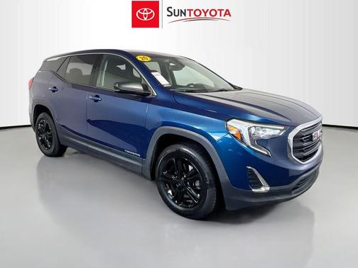 Blue Emerald Metallic 2020 GMC Terrain SLE