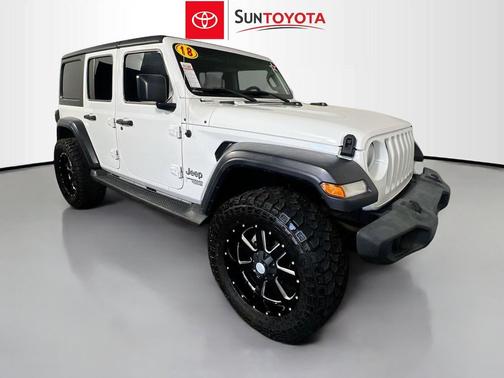 Bright White Clearcoat 2018 Jeep Wrangler Unlimited Sport