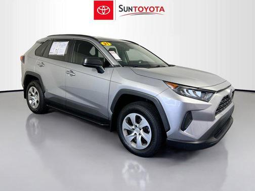 Silver Sky Metallic 2021 Toyota RAV4 LE