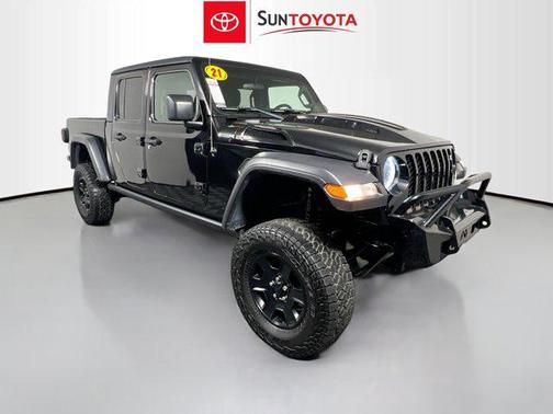 Black Clearcoat 2021 Jeep Gladiator Sport S