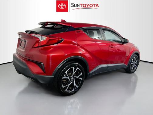 Supersonic Red 2021 Toyota C-HR XLE
