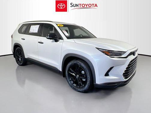 Wind Chill Pearl 2025 Toyota Grand Highlander Hybrid Nightshade Edition