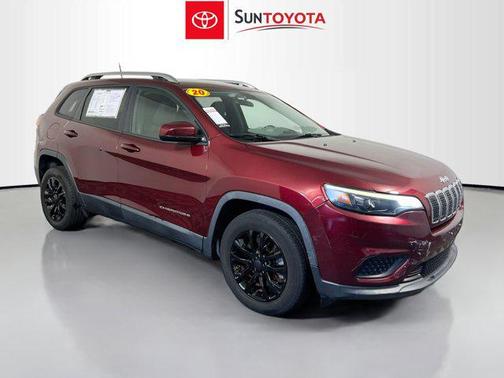 Velvet Red Pearlcoat 2020 Jeep Cherokee Latitude