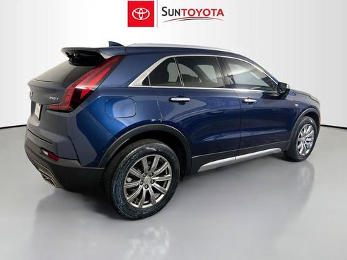 Twilight Blue Metallic 2022 Cadillac XT4 Premium Luxury