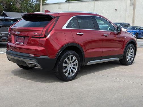 Radiant Red Tintcoat 2023 Cadillac XT4 Premium Luxury