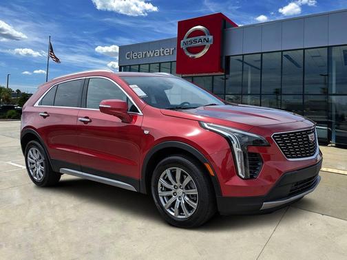 Radiant Red Tintcoat 2023 Cadillac XT4 Premium Luxury