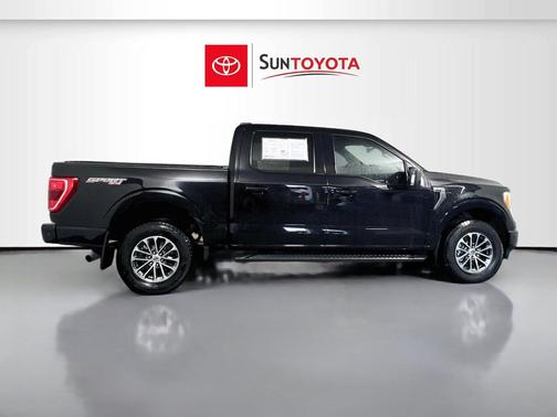 Agate Black Metallic 2021 Ford F-150 XLT