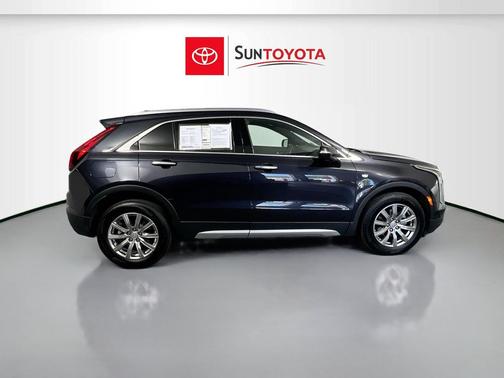 Galactic Gray Metallic 2023 Cadillac XT4 Premium Luxury
