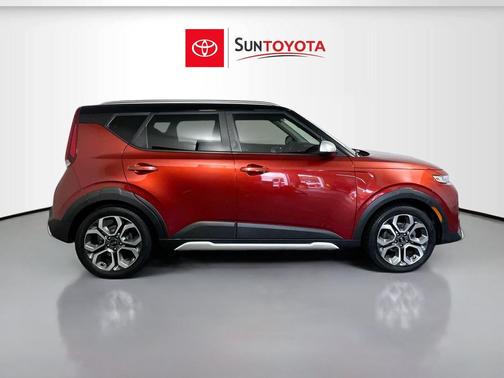 Cherry Black/Orange Roof 2020 Kia Soul X-Line